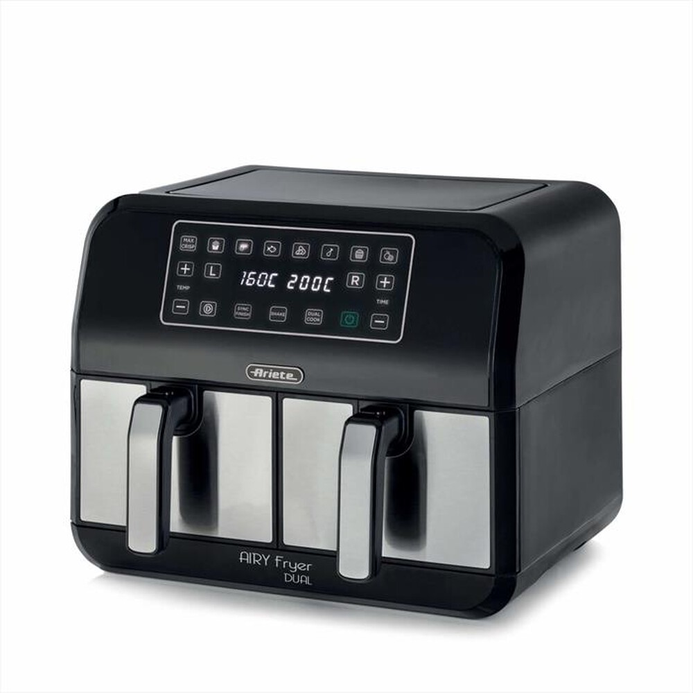 "ARIETE - Friggitrice ad aria Airy Fryer Dual-metal"