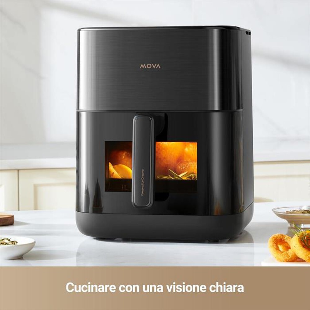 "DREAME - Friggitrice aria MOVA AEROCHEF FD10 PRO AIR FRYER-Nero"
