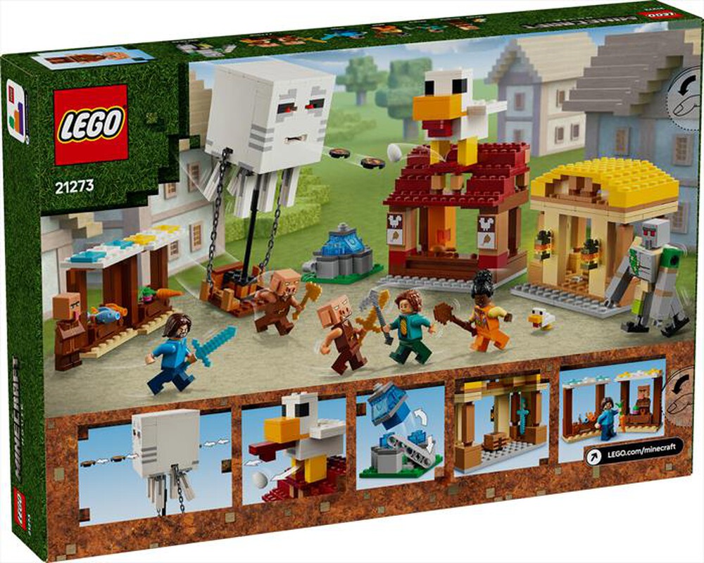 Immagine del prodotto LEGO - MINECRAFT Attacco al villaggio Ghast-pallone 21273