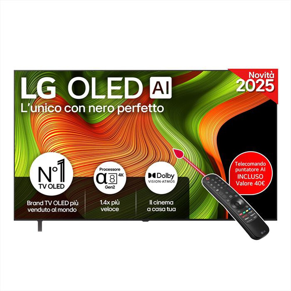 LG - Smart TV OLED UHD 4K 77" OLED77B56LA-Black