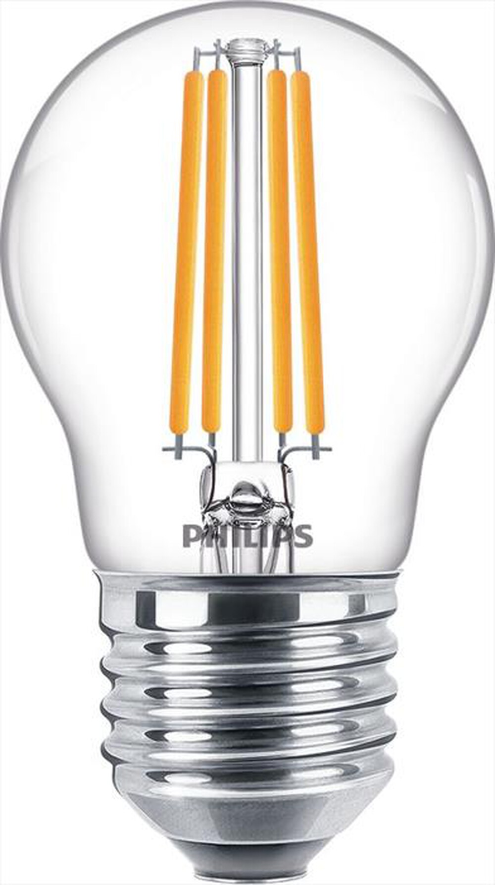 "PHILIPS - Lampada a LED SFERA FIL.E27 60W CLD-White"