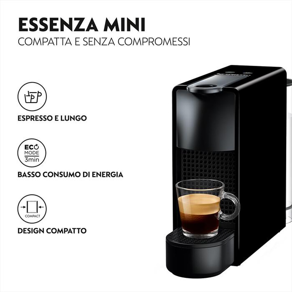 KRUPS - XN1108K Essenza Mini Nespresso-Piano Black