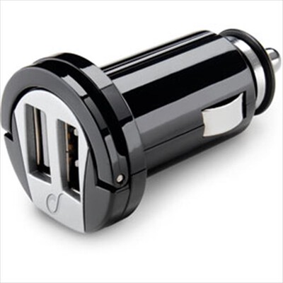 CELLULARLINE - USB Car Charger Dual-Nero