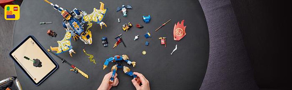 "LEGO - NINJAGO Mech cavalca-drago di Rogue - 71843"