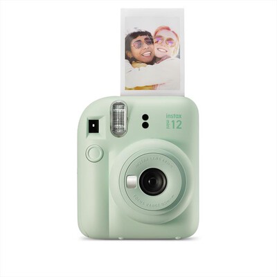 FUJI - Macchina fotografica compatta INSTAX MINI 12-VERDE MENTA