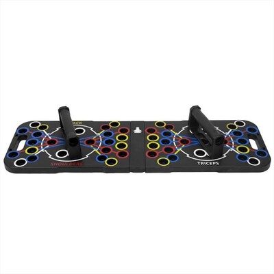 FITPADDY - TAVOLA PIEGAMENTI PUSH-UP BOARD-nero