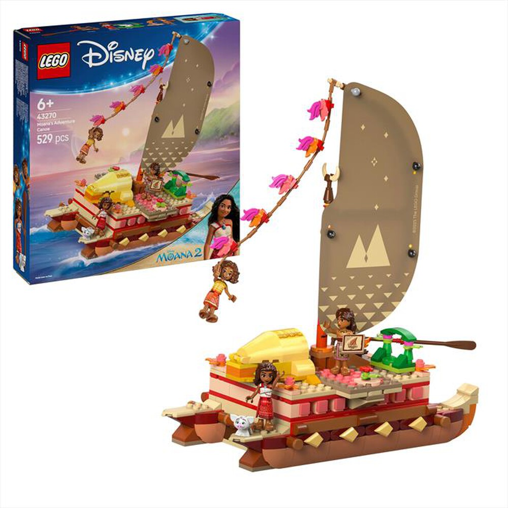 Immagine del prodotto LEGO - DISNEY PRINCESS La canoa di Vaiana 43270