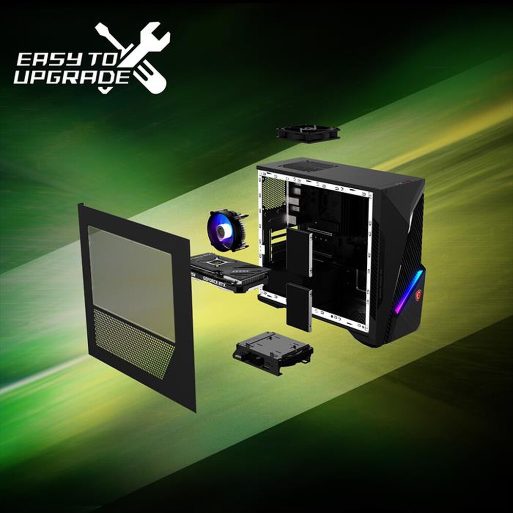 Immagine del prodotto MSI - Desktop MAG INFINITE S3 14NVP7-101EU-Nero