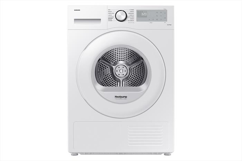 "SAMSUNG - Asciugatrice DV80CGC2B0THET 8 Kg Classe A+++-bianca display silver"
