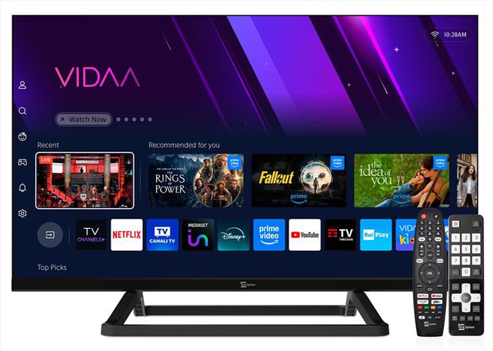 Immagine del prodotto TELESYSTEM - TV LED HD READY 24" FL SMV15-BLACK