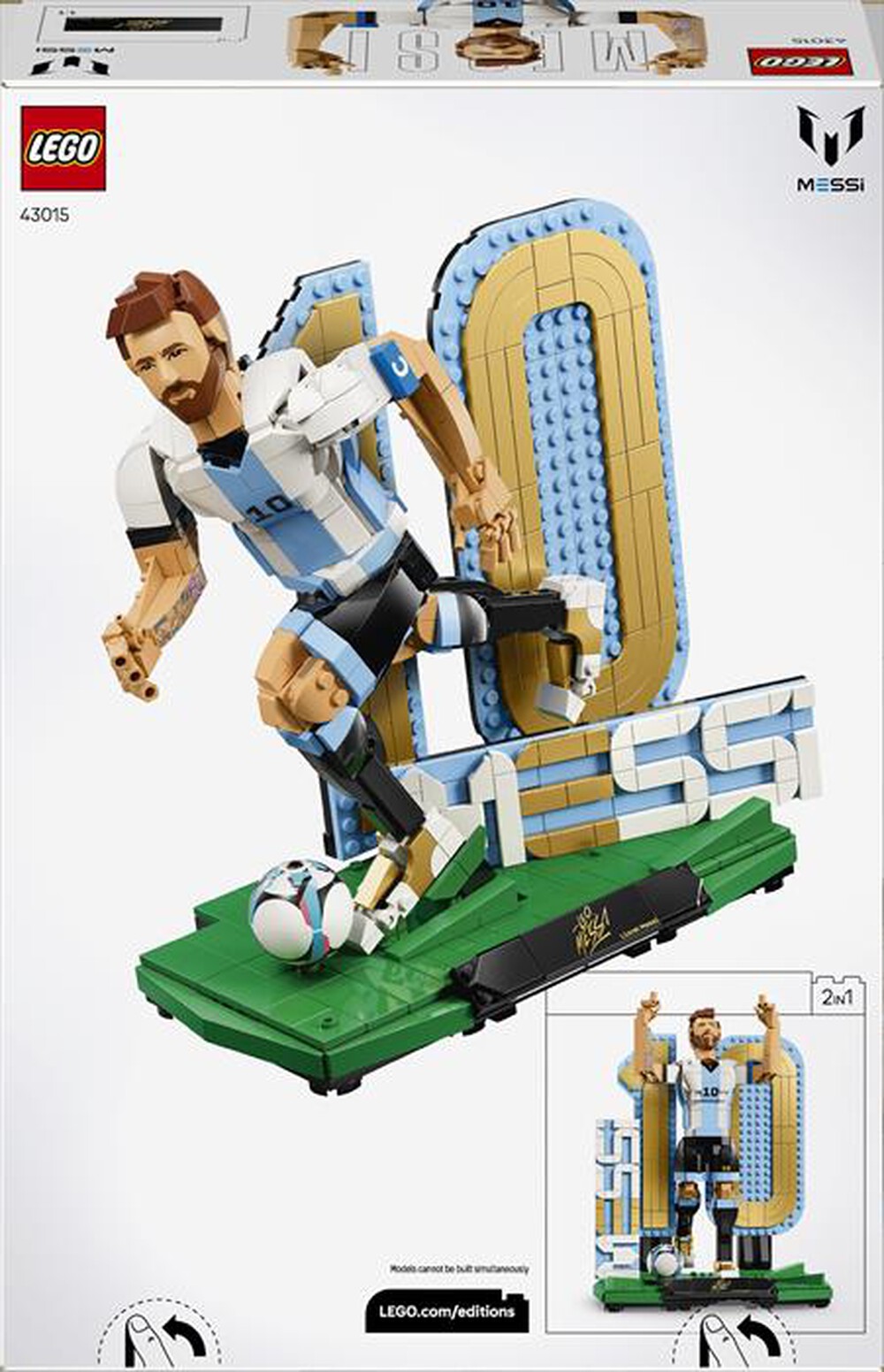Immagine del prodotto LEGO - 43015 EDITIONS LIONEL MESSI  SOCCER LEGEND-Multicolore