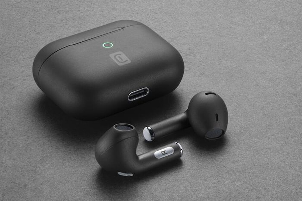"CELLULARLINE - Auricolare Bluetooth BTCRYSTALTWSK-Nero"