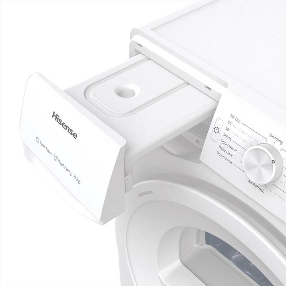 Immagine del prodotto HISENSE - Asciugatrice DHGE901 - 9 Kg-Bianco