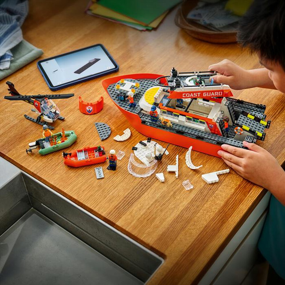 Immagine del prodotto LEGO - CITY Motoscafo di soccorso ed elicottero - 60504