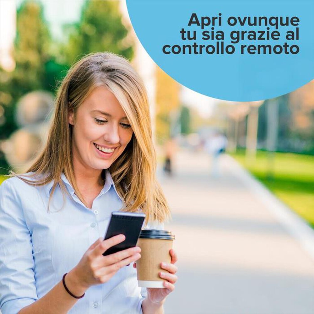 "1 CONTROL - Apricancello e controllo SOLO GEN 2+LINK-Black"