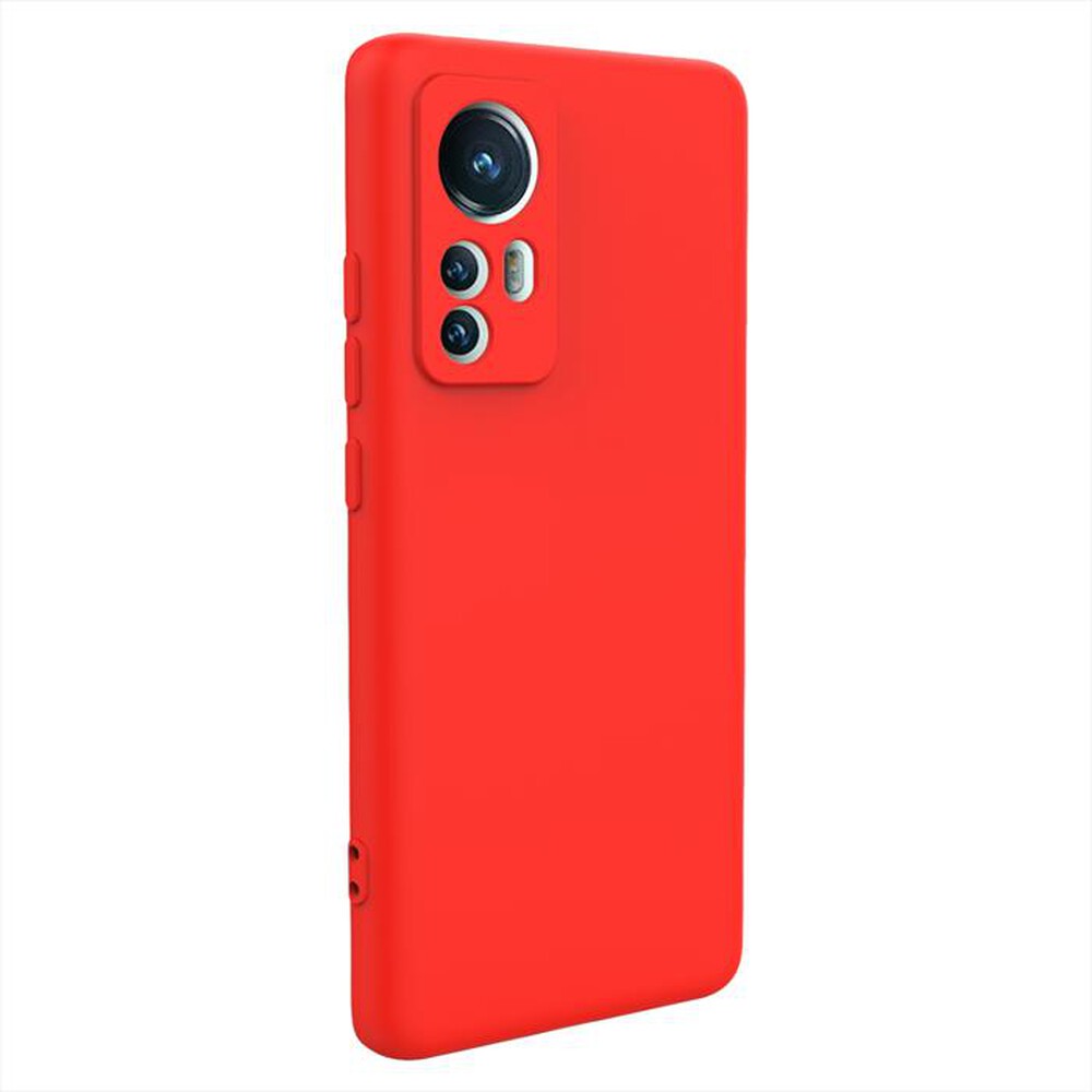 "XIAOMI - Cover per smartphone in silicone XMI 12 12X-Rosso"