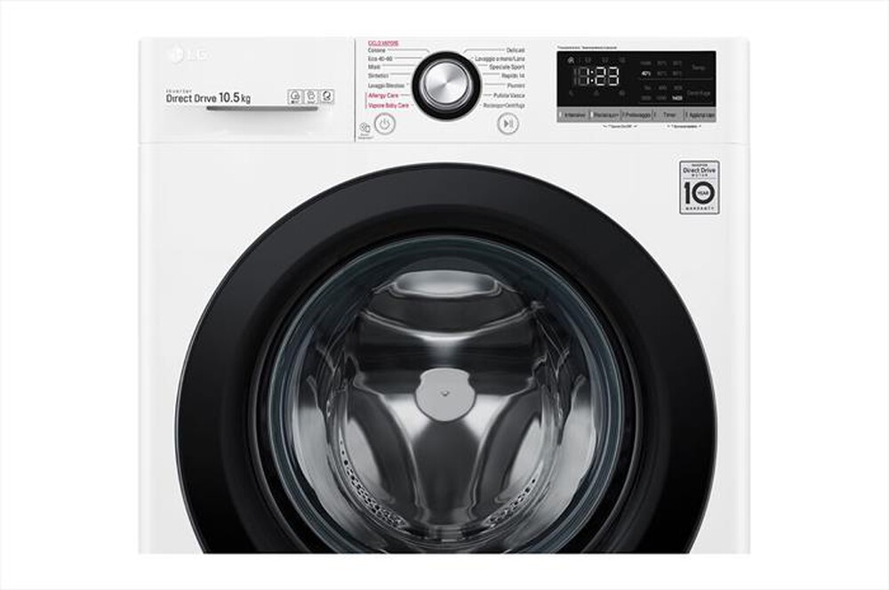 "LG - Lavatrice F4WV310SAE 10,5 Kg Classe A-White"