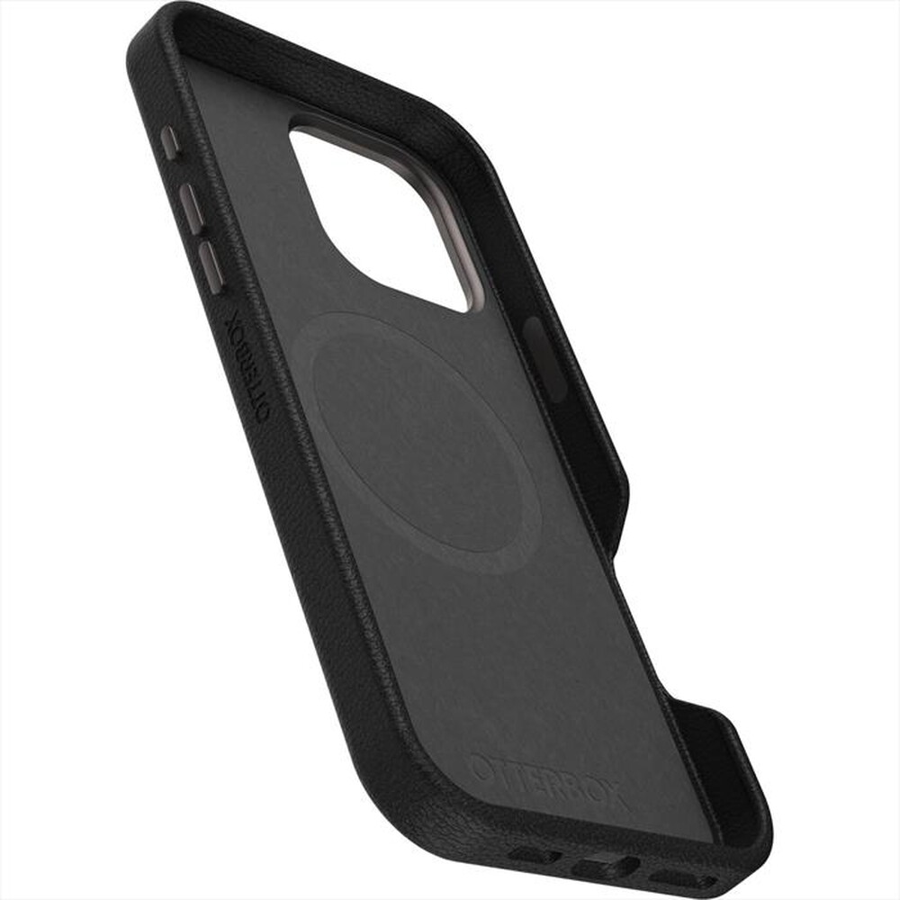 "OTTERBOX - SYMMETRY CACTUS LEATHER CUSTODIA IPHONE 16 PRO MAX-Nero"