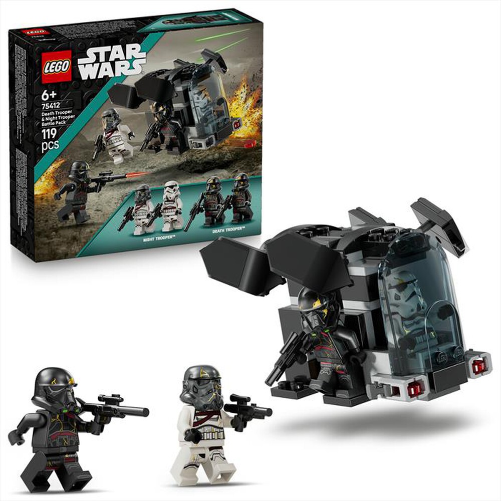 "LEGO - BATTLE PACK DEATH TROOPER E NIGHT TROOPER-,"