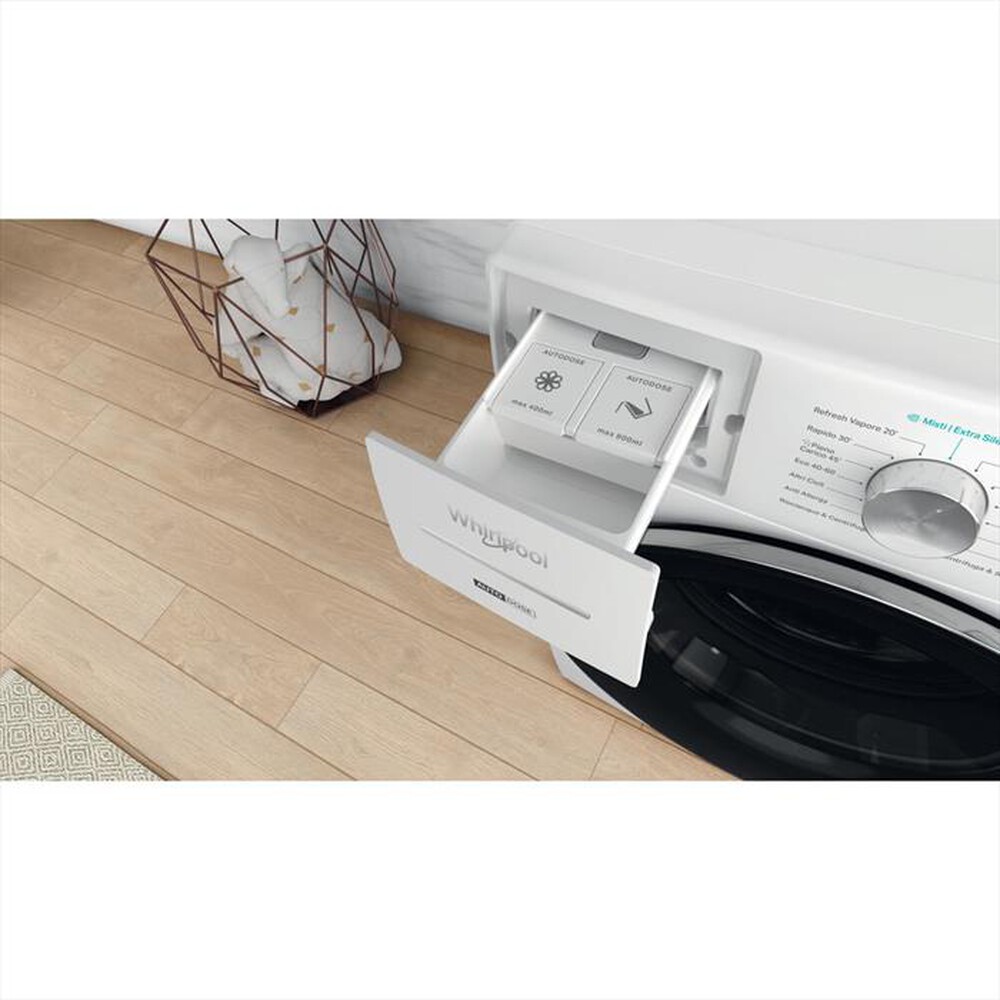 "WHIRLPOOL - Lavatrice SUPREME SILENCE W8 W046WR IT 10 Kg - A-Bianco"