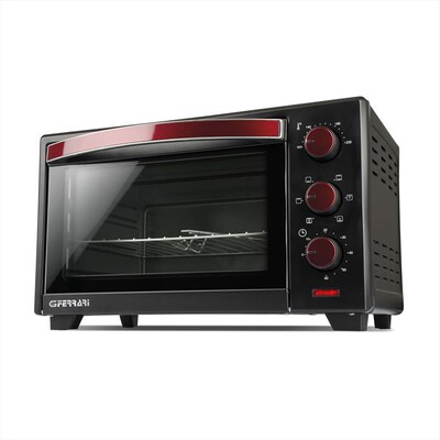 G3FERRARI - FORNETTO ELETTRICO 20LT G10135-Nero/Bordeaux