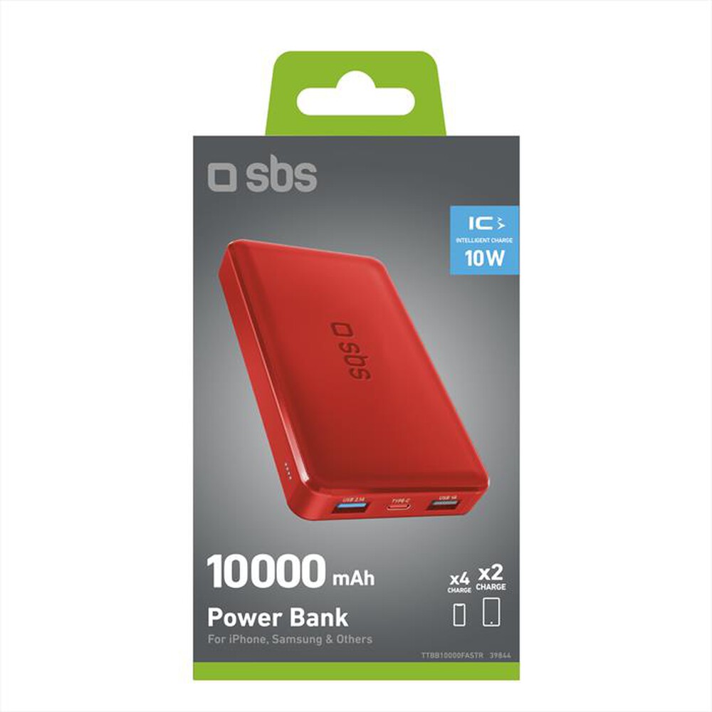 "SBS - TTBB10000FASTR-Rosso"