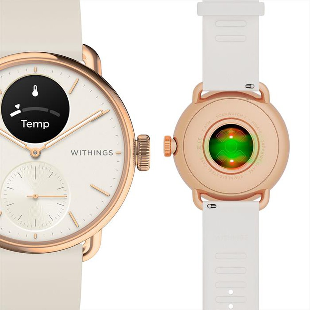 "WITHINGS - SCANWATCH 2 38MM-ROSE GOLD"