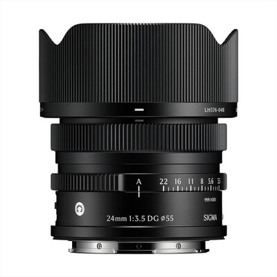 SIGMA - Obiettivo Fisso 24/3.5 (C) DG BLACK L-MOUNT-Nero