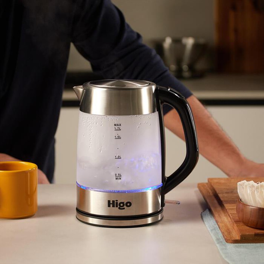 Immagine del prodotto HIGO - Bollitore elettrico in vetro satinato BE-16