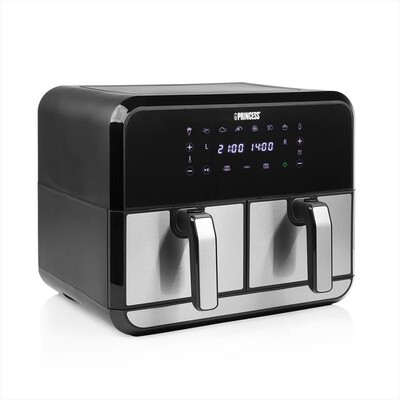 PRINCESS - Friggitrice ad aria 182074-nero/acciaio