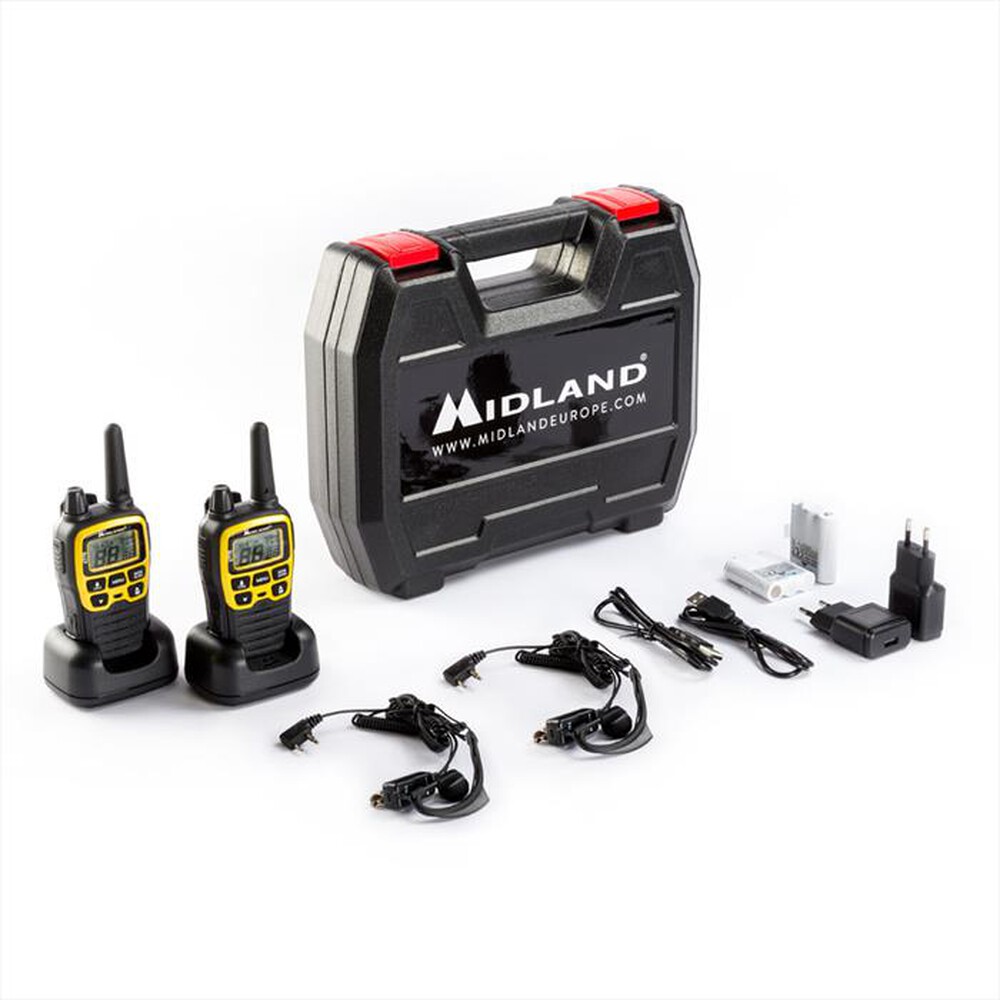 "MIDLAND - XT-70 ADVENTURE-Nero/Giallo"