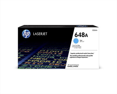HP - 648A TONER ORIGINALE-Ciano