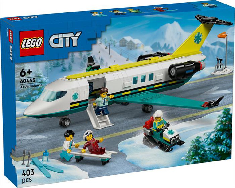 "LEGO - AEREO AMBULANZA DI EMERGENZA-,"