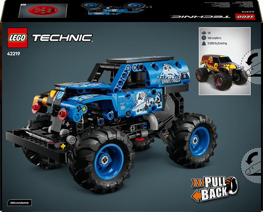 Immagine del prodotto LEGO - TECHNIC Monster Jam Grave Digger Fuoco e - 42219