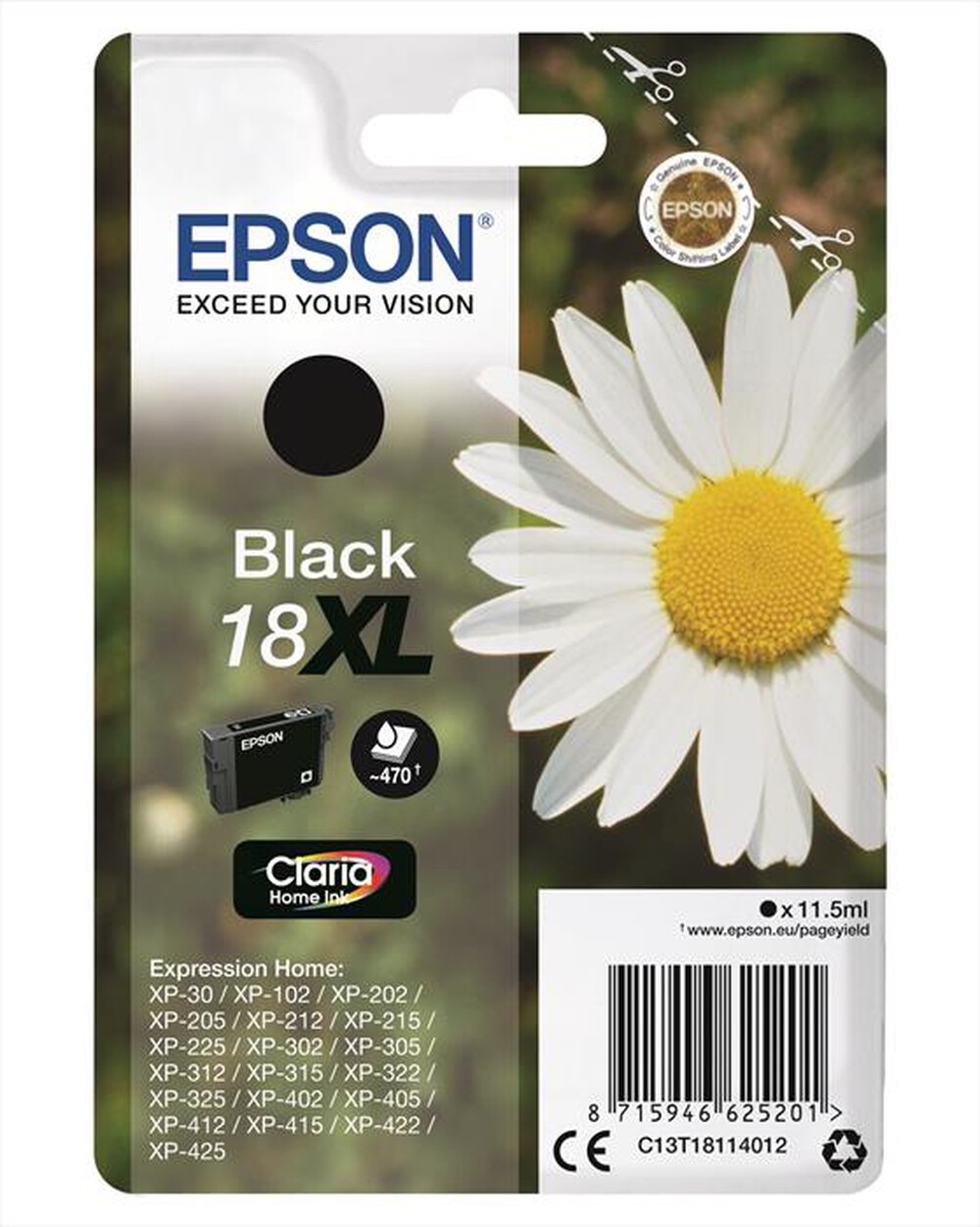 Immagine del prodotto EPSON - C13T18114022-Nero