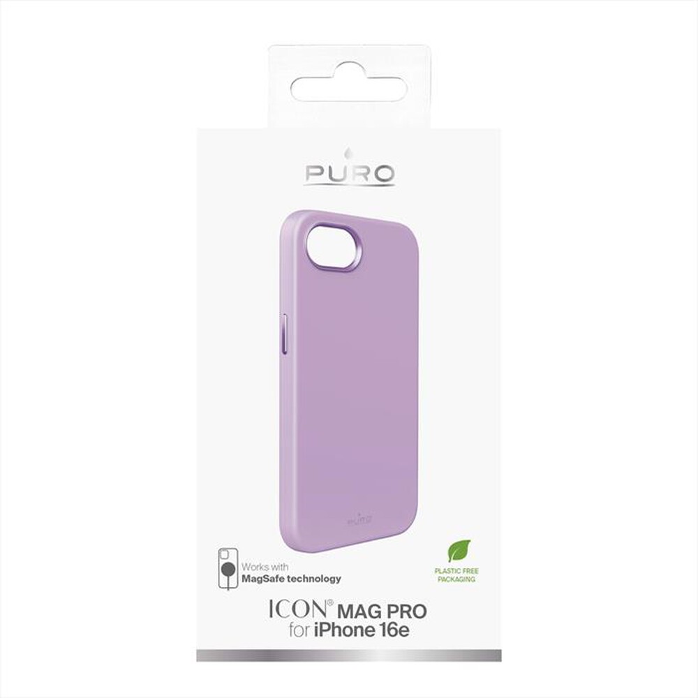 Immagine del prodotto PURO - Cover in silicone liquido ICON MAG PRO iPhone 16E-Rosa