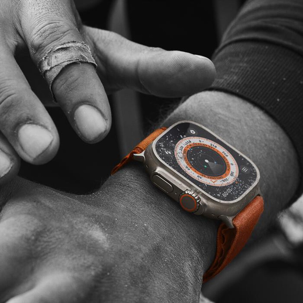 "APPLE - Watch Ultra GPS + Cellular 49mm Small-Alpine Arancione"