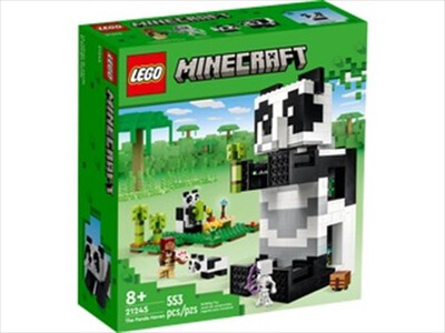 LEGO - MINECRAFT Il rifugio del panda - 21245-Multicolore