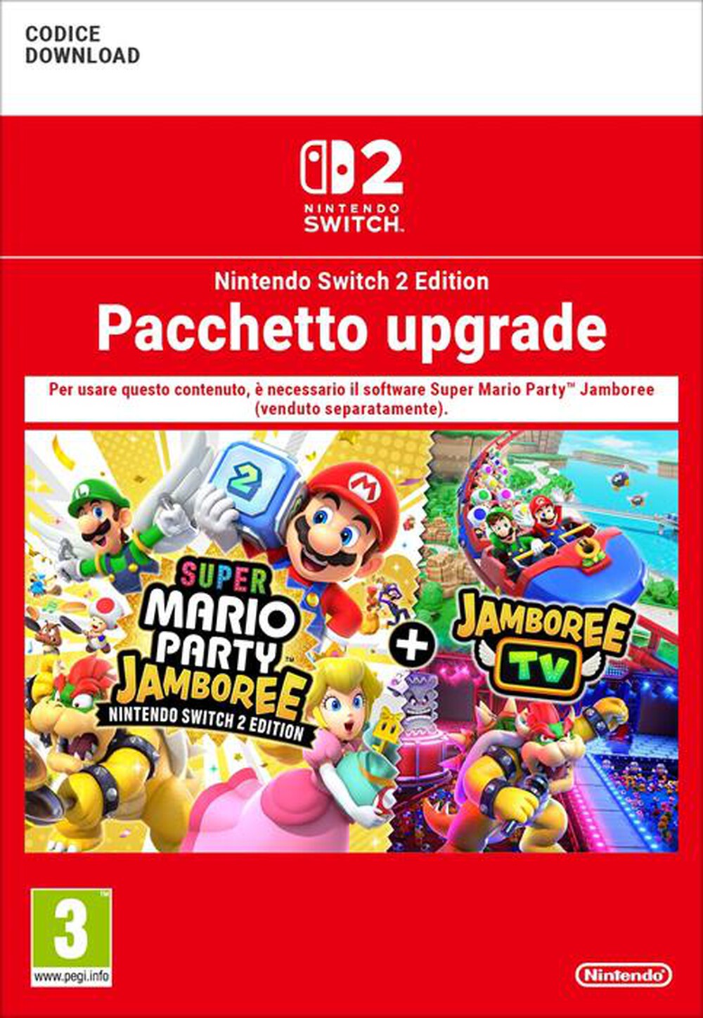 Immagine del prodotto NINTENDO - SUPER MARIO PARTY JAMBOREE -UPGRADE A NS2 EDITION