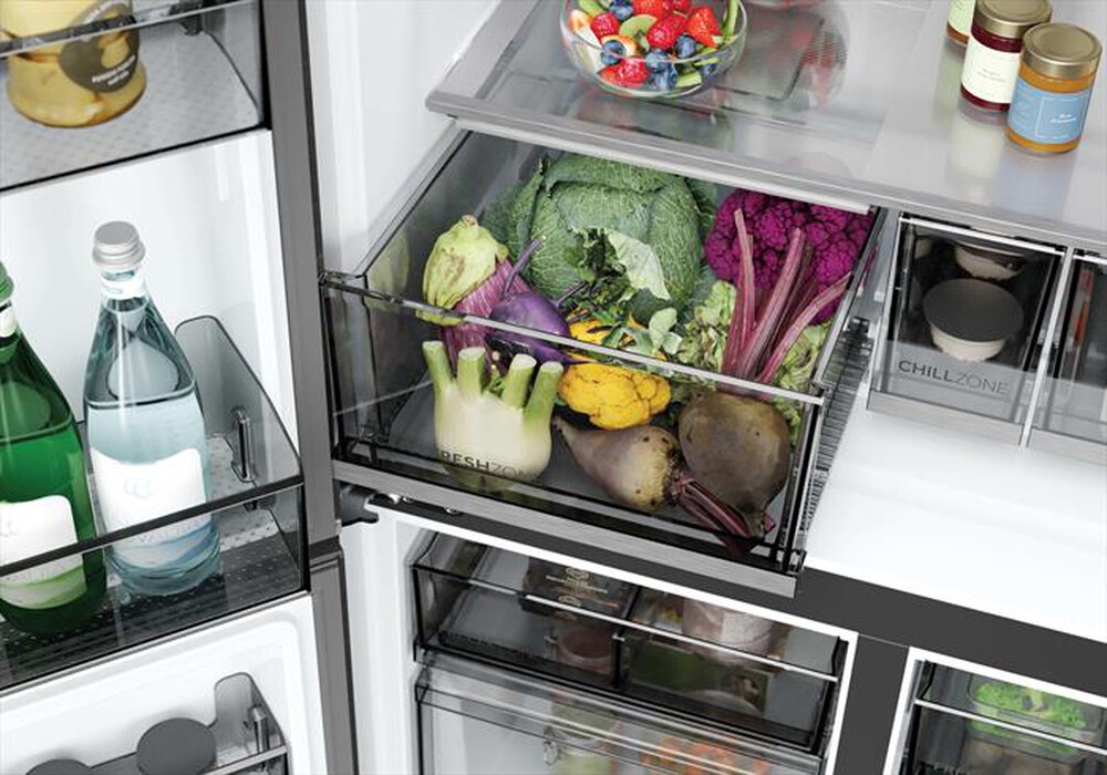 Immagine del prodotto HAIER - Frigorifero 4 porte HCR59F18DNMM Classe D 706lt-Acciaio inox
