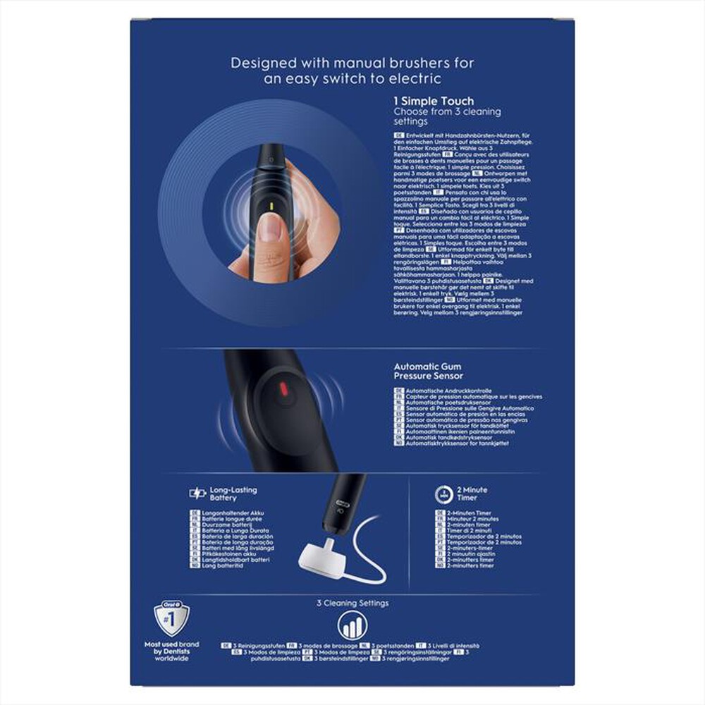 Immagine del prodotto ORAL-B - Spazzolino elettrico IO2 DUO-Nero e Verde