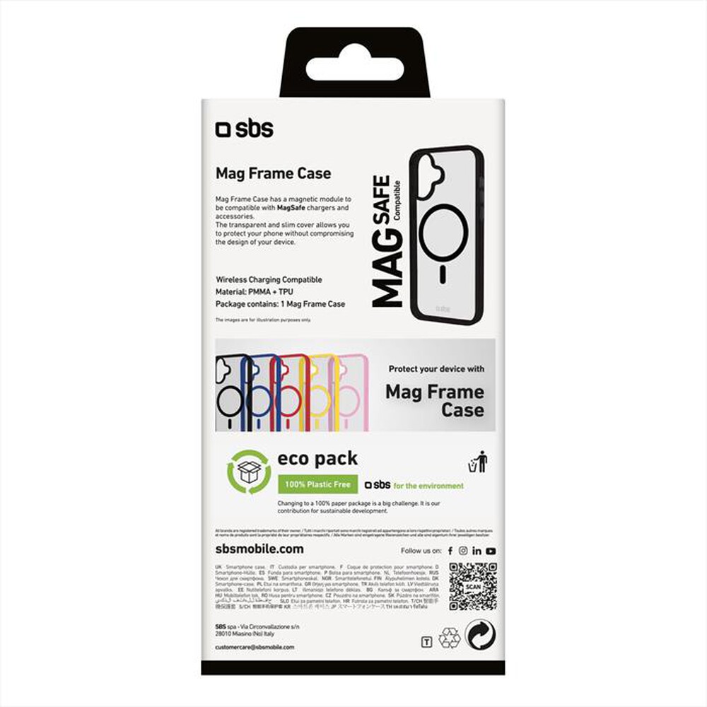 "SBS - Cover TEMAGCOLIP1661K iPhone 16"