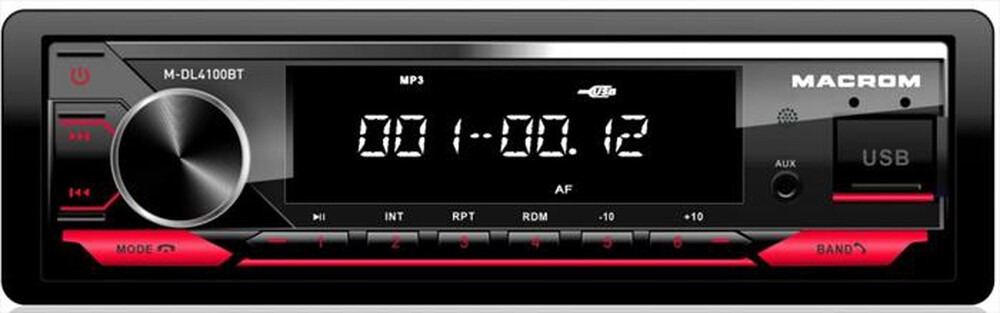 "MACROM - Car stereo M-DL4100BT-NERO"