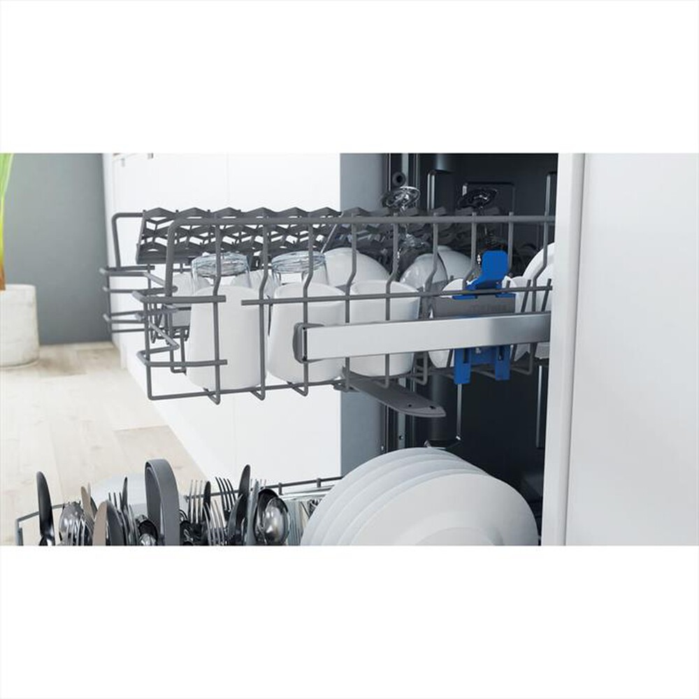 "INDESIT - Lavastoviglie DSFE 1B10 S Classe F 10 coperti-Argento"