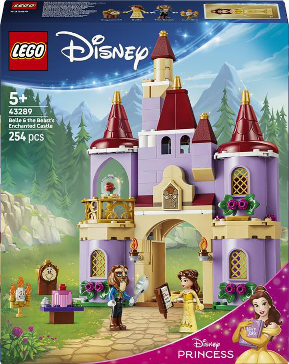 Immagine del prodotto LEGO - DISNEY Belle e il castello della Bestia - 43289