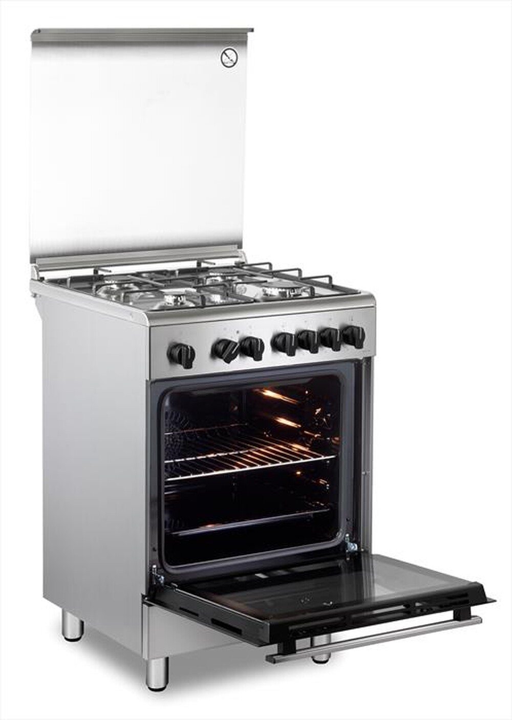 "DE LONGHI - Cucina DMX 64 L Classe A-Inox"