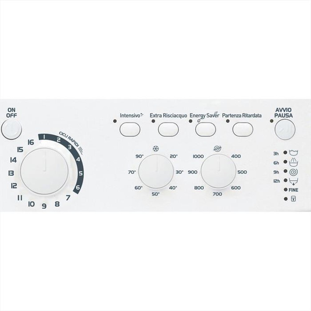 "INDESIT - Lavatrice EWC 61051 W IT N 6 Kg Classe F-Bianco"