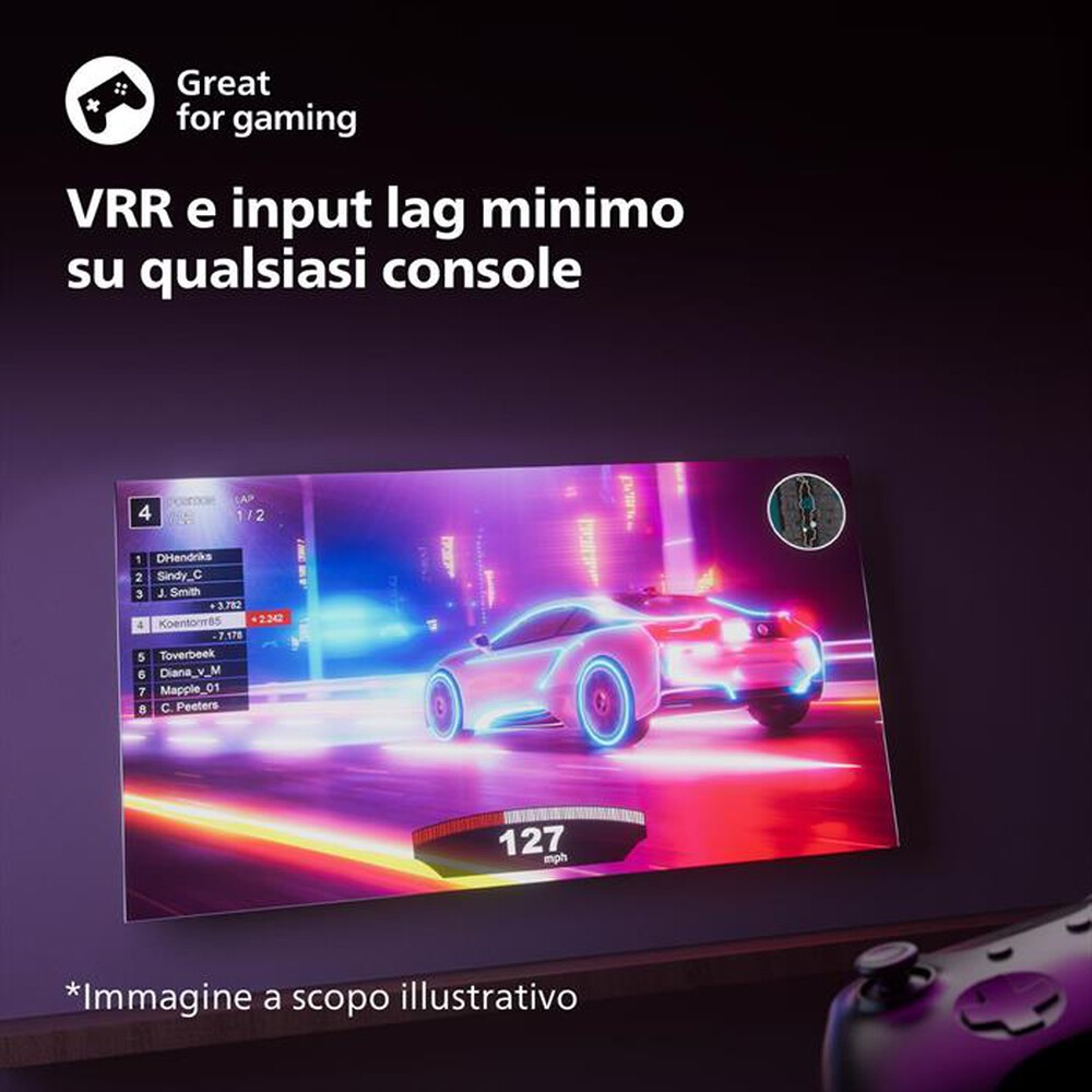 Immagine del prodotto PHILIPS - Smart TV LED UHD 4K 55" 55PUS7609/12-Black