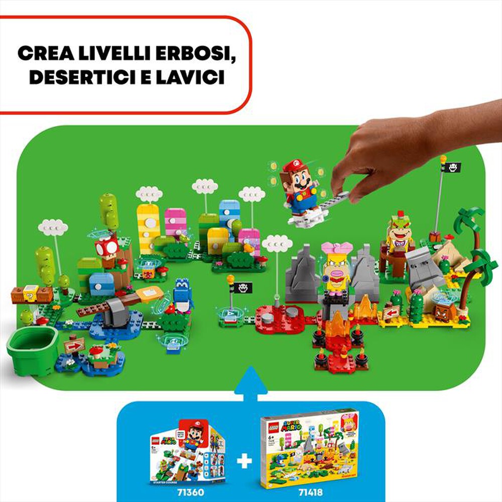 Immagine del prodotto LEGO - SUPER MARIO TOOLBOX CREATIVA - 71418