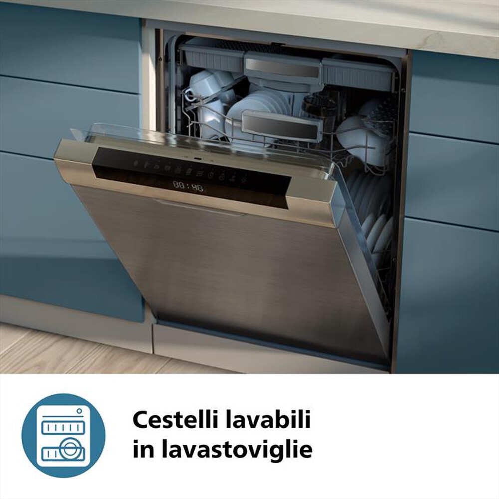 Immagine del prodotto PHILIPS - Friggitrice AIRFRYER SERIE 3000 DA 9L NA352/00-Nero/Oro